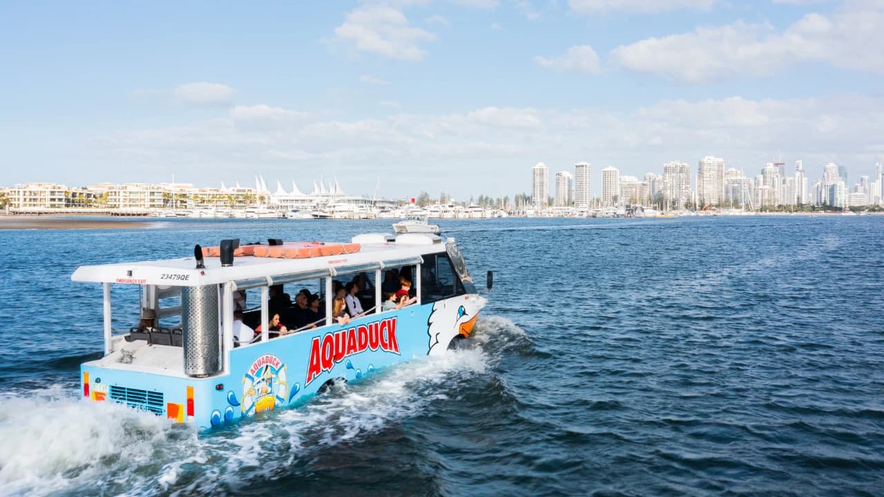 Aquaduck Gold Coast City  and River Tour