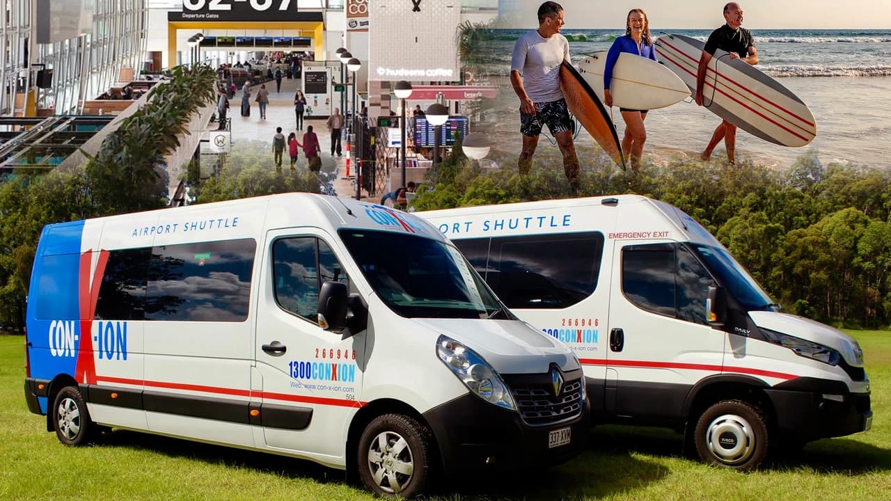 Shared Transfers between Brisbane International Airport and Gold Coast