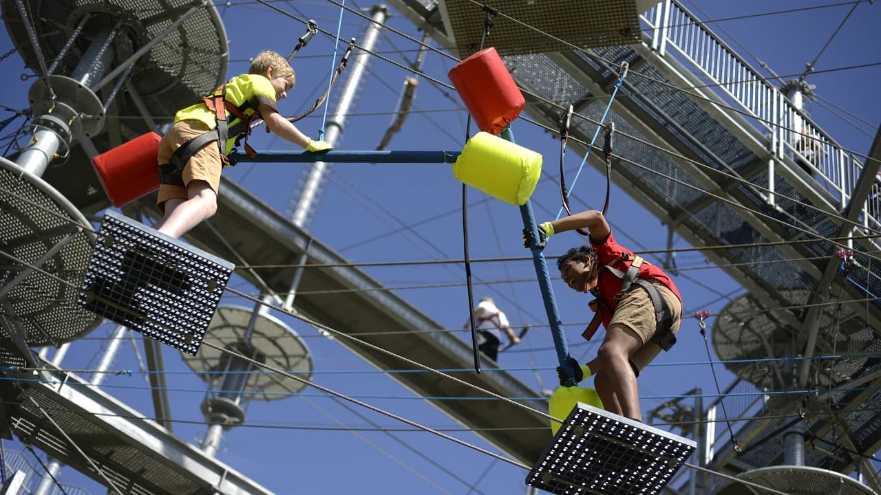 MegaClimb at West Beach Adventure Adelaide