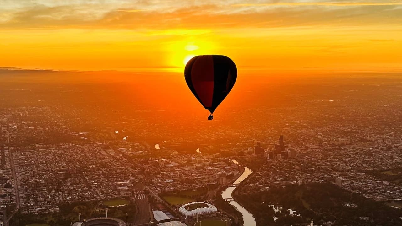 Sunrise Hot Air Balloon Flight over Melbourne with Photos - Photo 4
