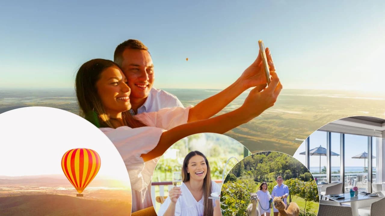 Gold Coast Hot Air Ballooning with Optional upgrade to Breakfast