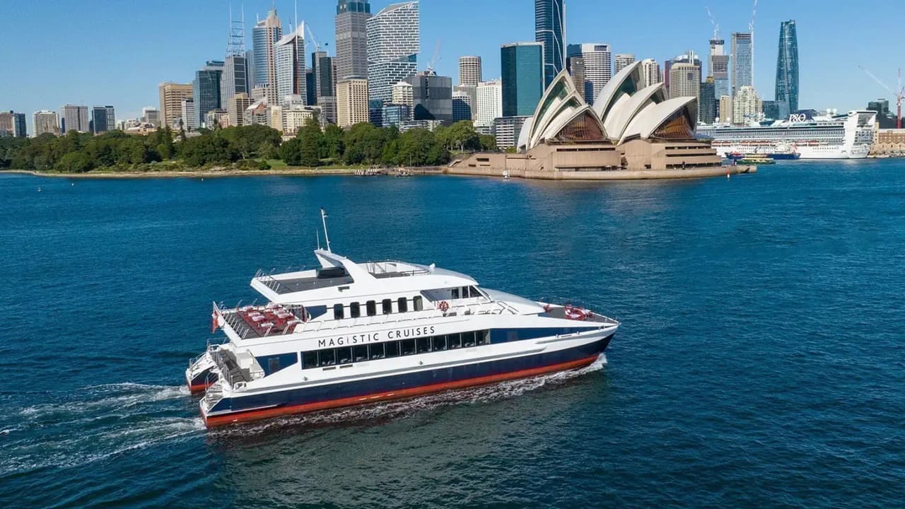 Sydney Harbour Buffet Lunch Cruise aboard Magistic Cruises from Darling Harbour - Photo 2