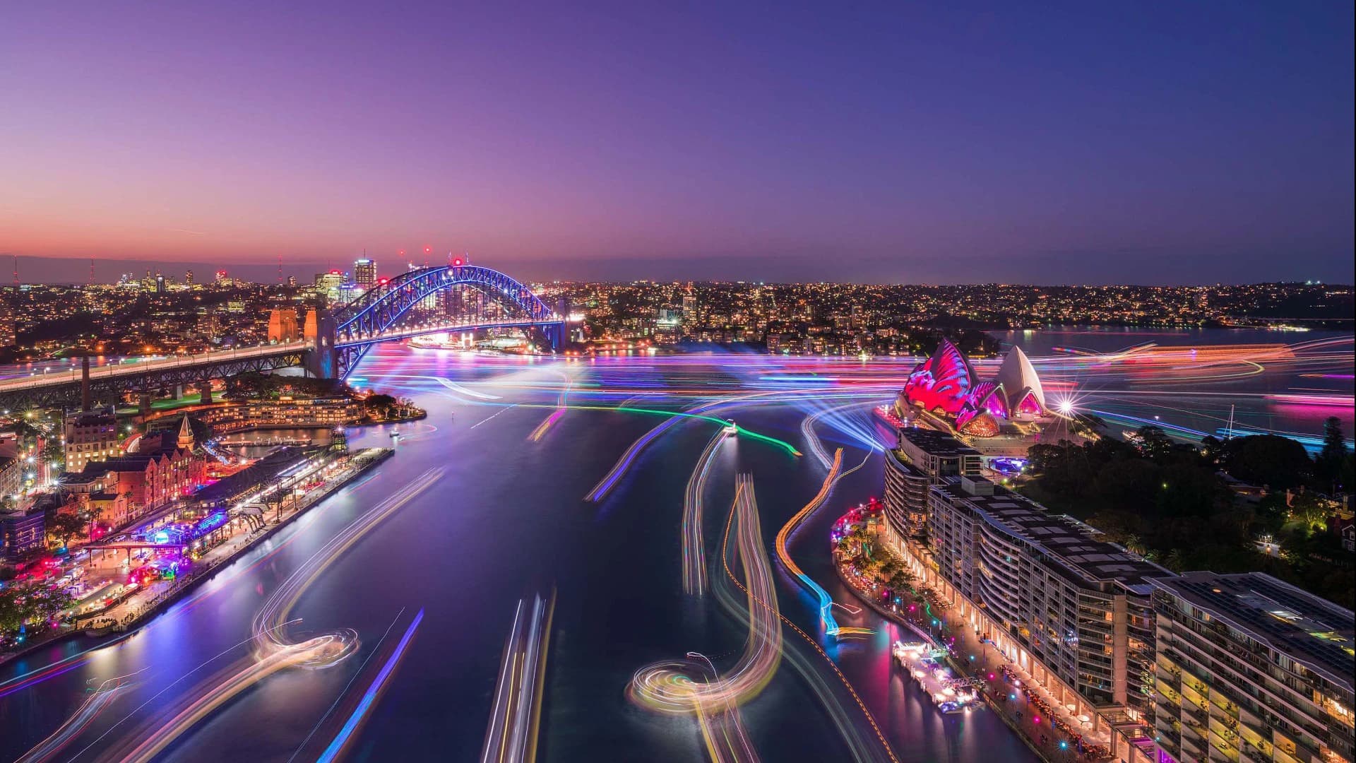 Vivid Sydney Cruise with Captain Cook Cruises Departing From Darling Harbour - image 8