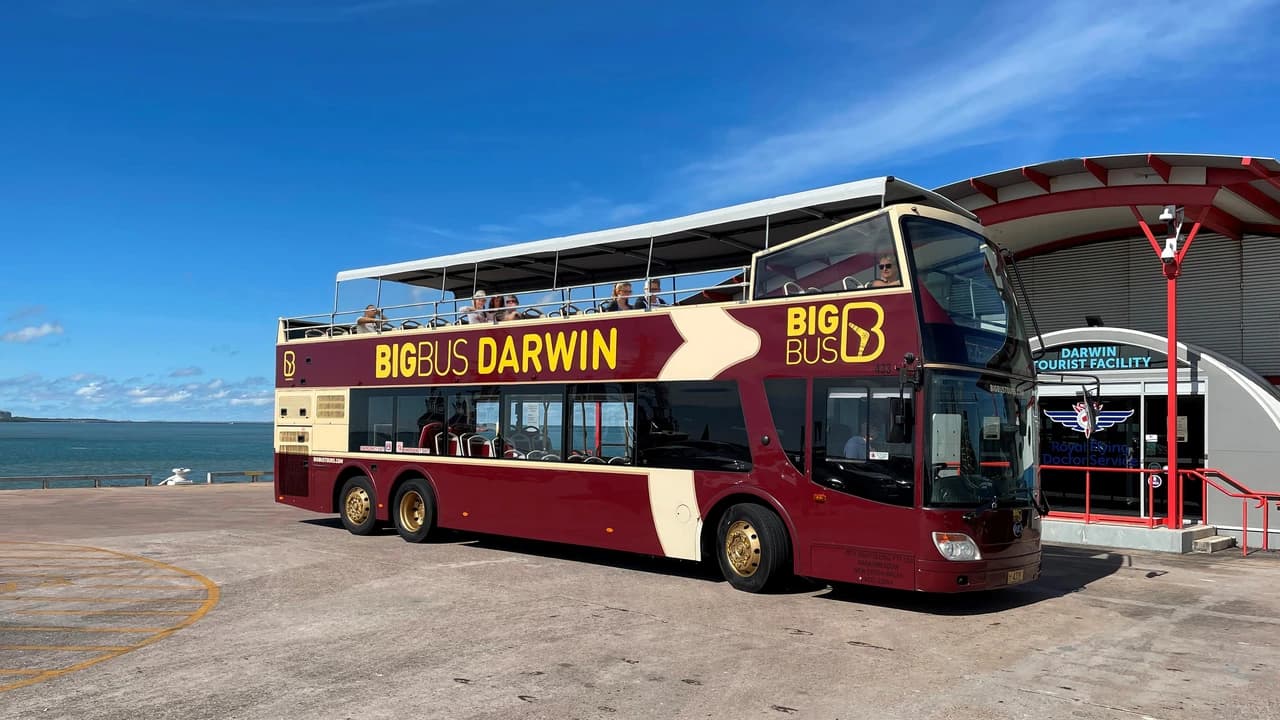 Big Bus Darwin Hop-on Hop-off Bus Tour
