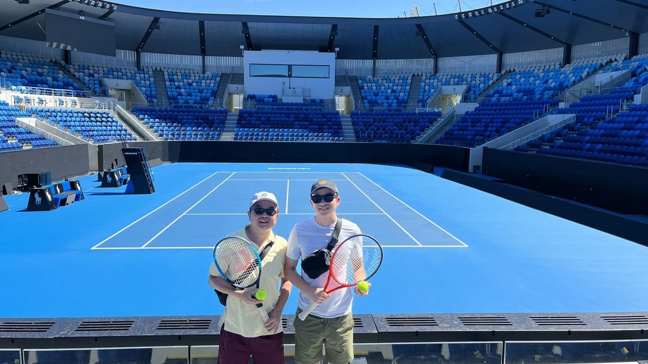 Melbourne Sports Precinct Guide Walking with Melbourne Park Tennis Experience