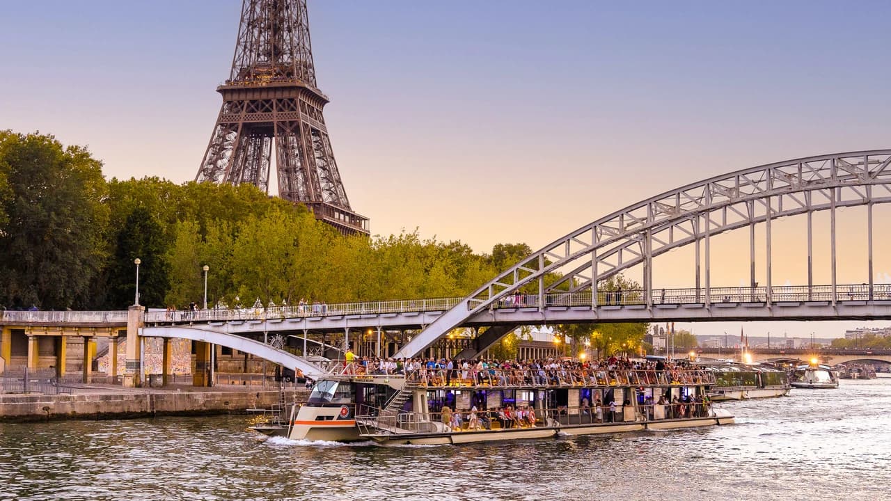 Seine River Cruise by Bateaux Parisiens – Departing from the Eiffel Tower