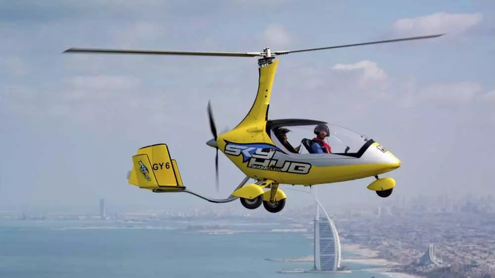 Gyrocopter Flight in Dubai
