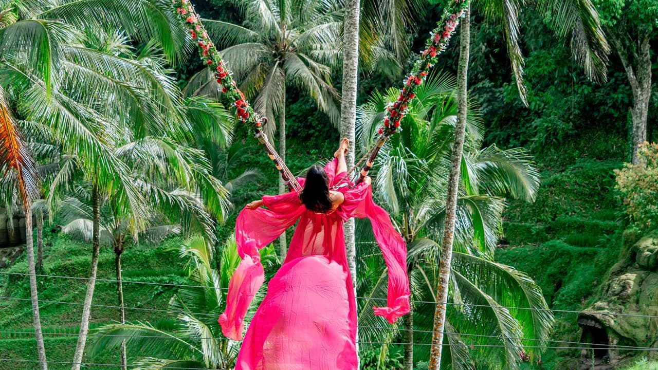 Alas Harum Bali: Swing, Skybike, and Zipline