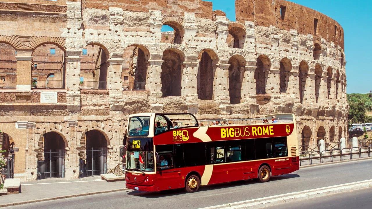 Big Bus Rome Hop-on Hop-off Bus Tour