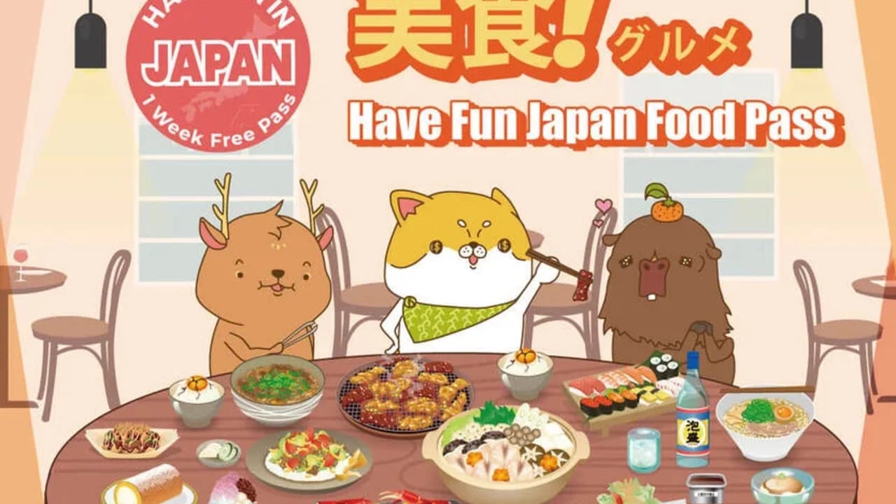 Have Fun Japan Food Pass - 1 Week Free Pass