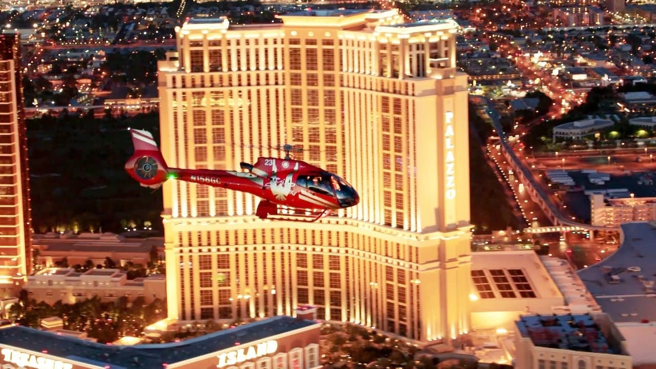 Las Vegas Strip Helicopter Night Flight