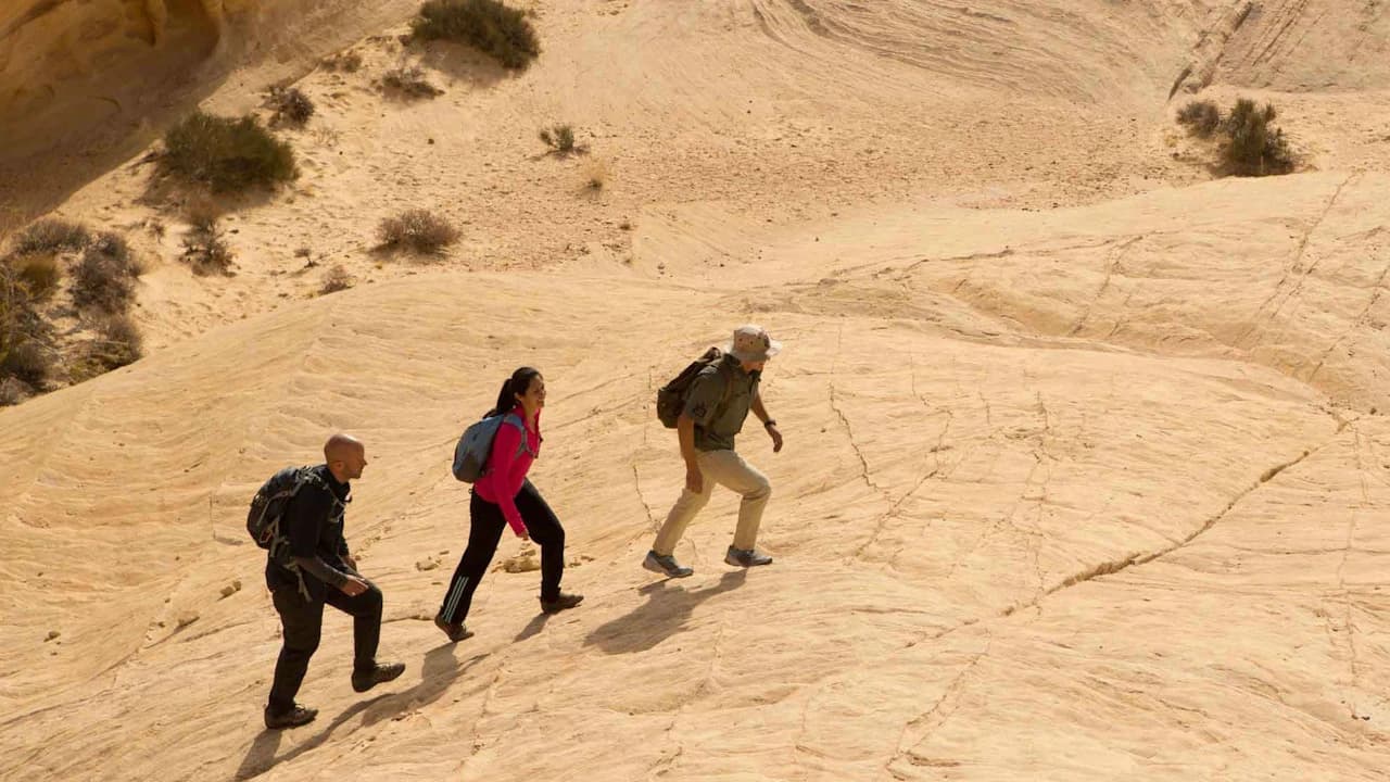 Hiking in the Valley of Fire