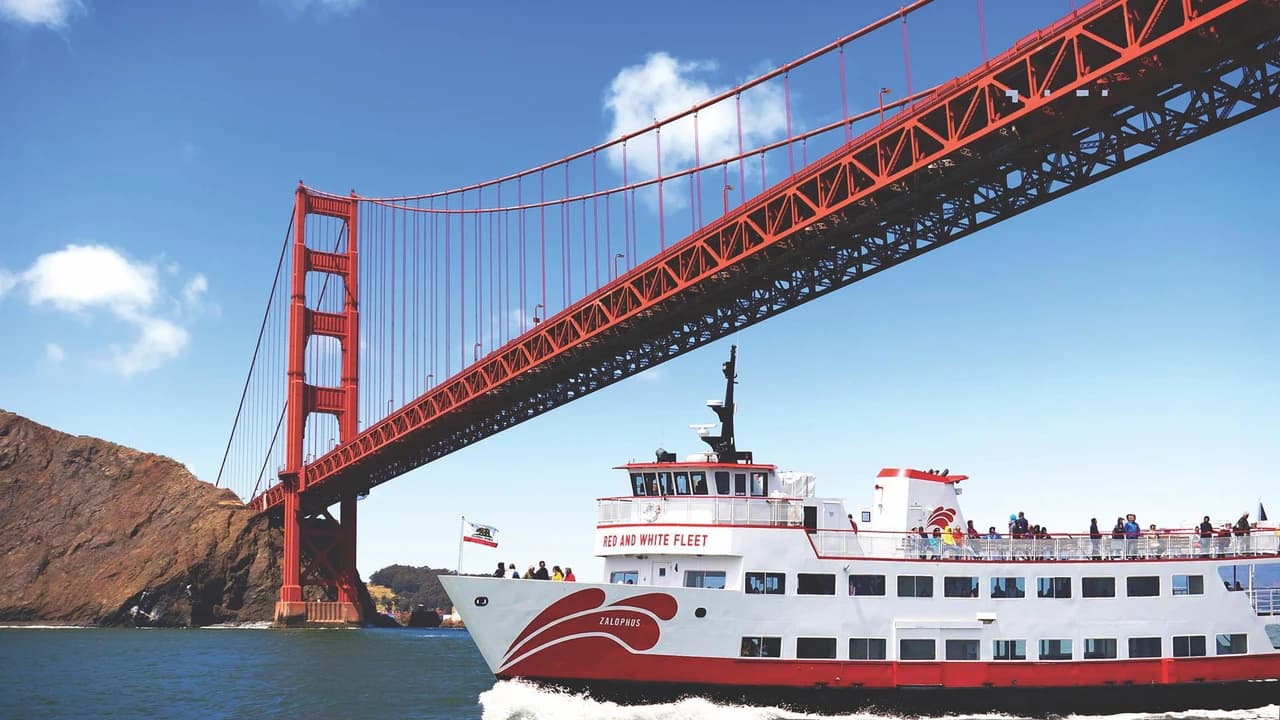 San Francisco Bay 1.5 Hour Bridge to Bridge Sightseeing Boat Cruise by Red and White Fleet - Photo 2