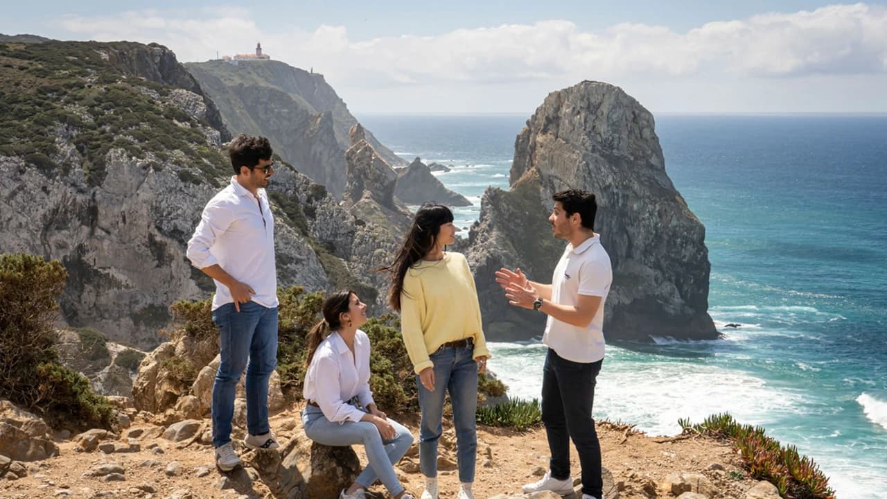 Sintra Half-Day Tour from Lisbon: Hiking at Cabo da Roca and Praia da Adraga