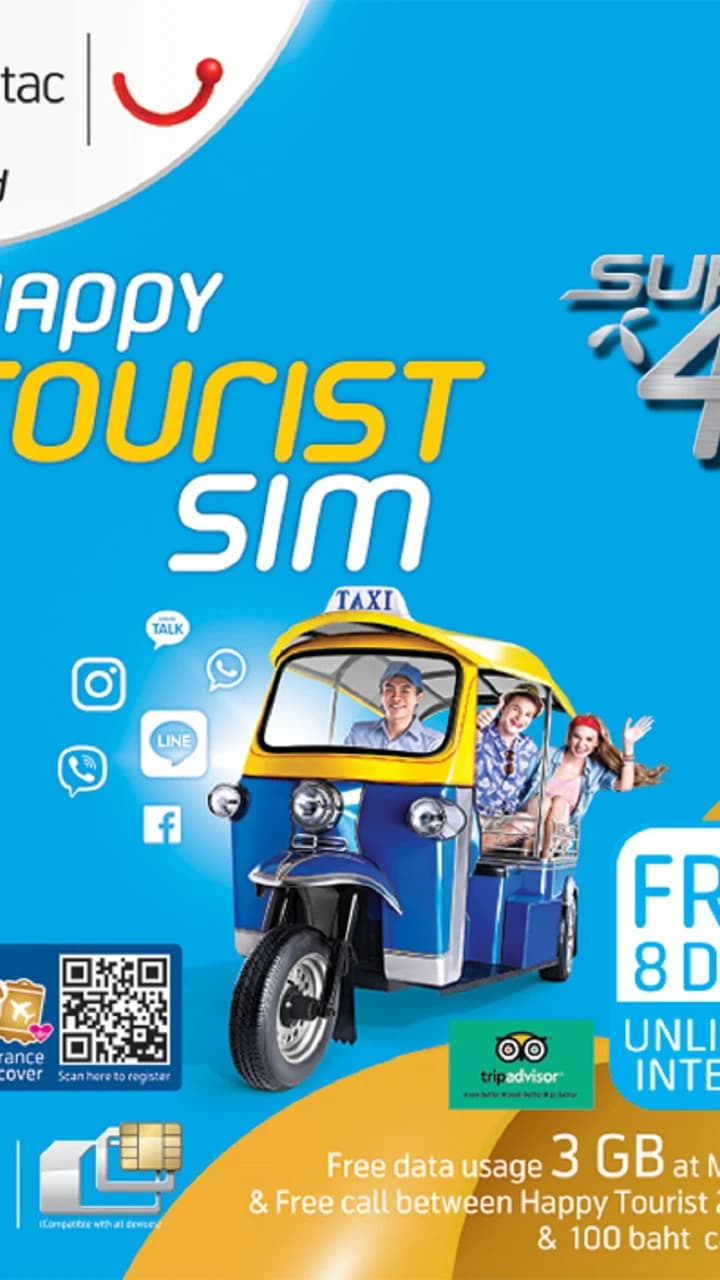 Phuket, Thailand SIM Card -  Enjoy Local Network, Collect from Airport