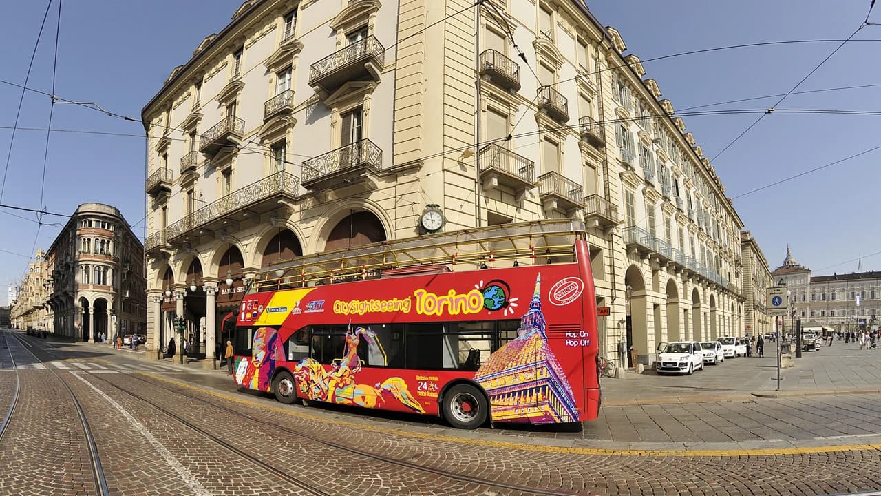 City Sightseeing Turin Hop-on Hop-off Bus Tour