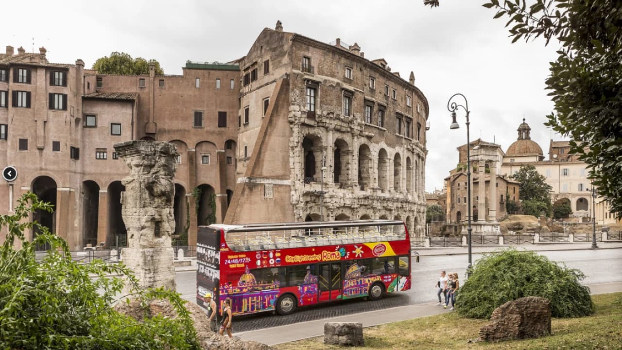 Colosseum Ticket and  Rome Hop-on Hop-off Bus Tour - City Sightseeing