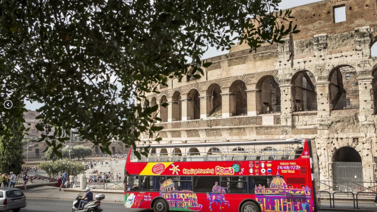 Colosseum Ticket and  Rome Hop-on Hop-off Bus Tour - City Sightseeing - Photo 2