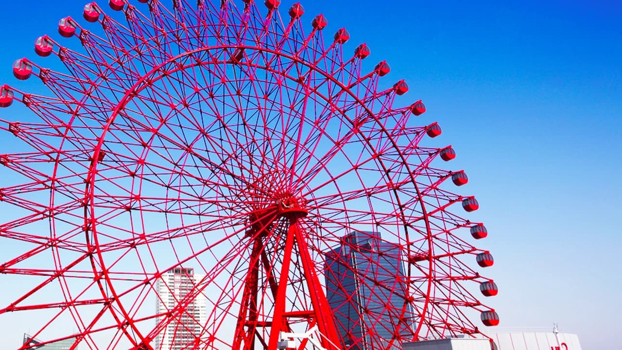 Osaka Umeda HEP FIVE Ferris Wheel Ticket
