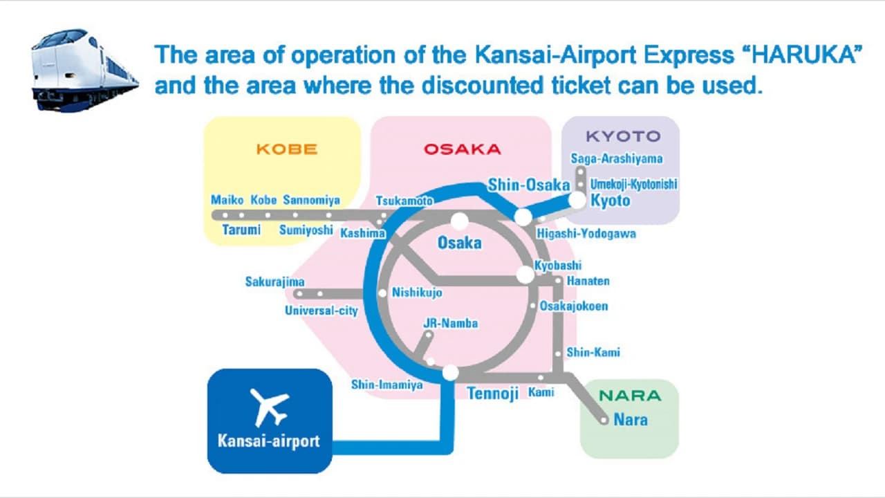 [QR Code] Haruka Airport Express - Kansai Airport to/from Osaka/Shin-Osaka/Kyoto/Nara/Kobe/Tennoji - Photo 4