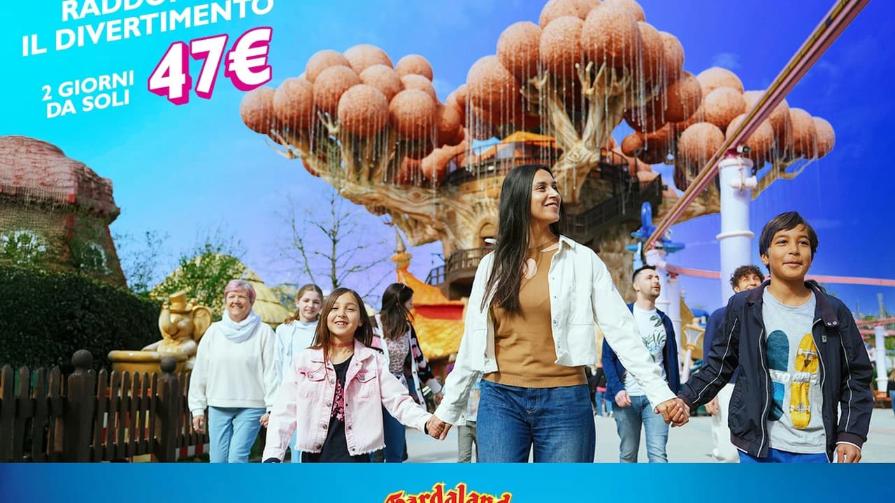 Gardaland Amusement Park Ticket