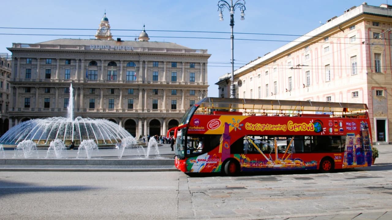 City Sightseeing Genoa Hop-on Hop-off Bus Tour