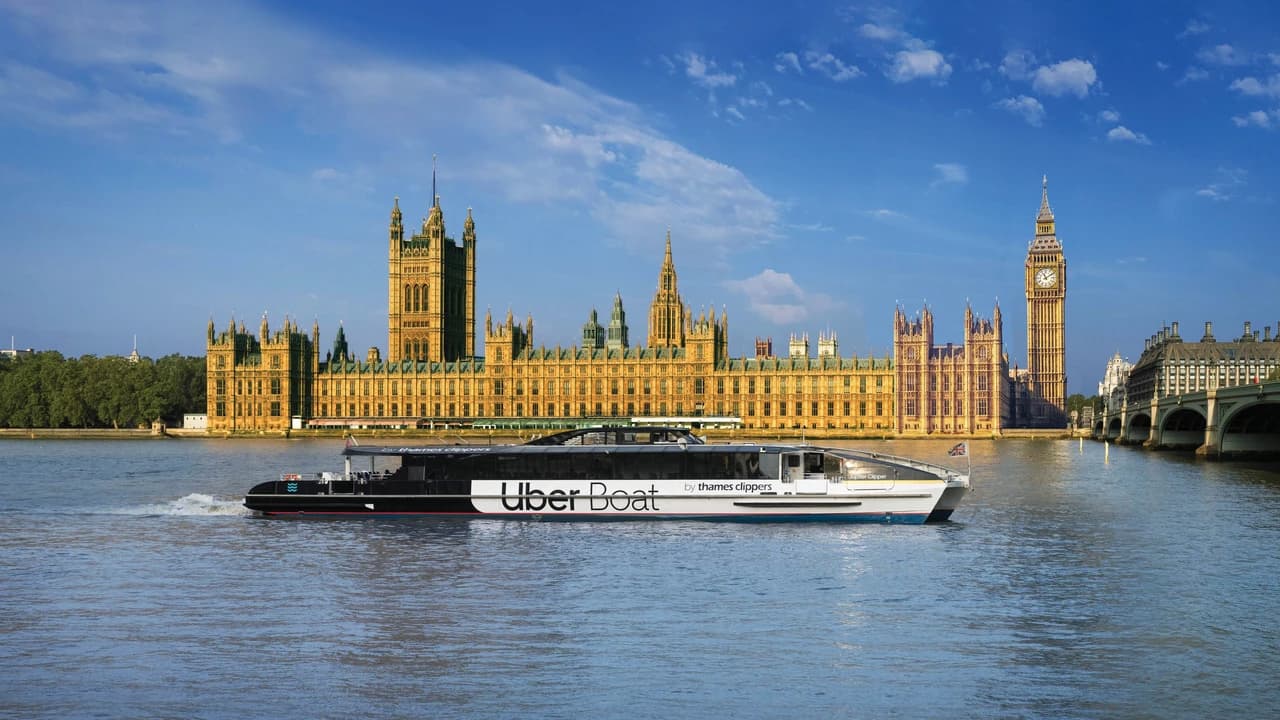 River Thames Sightseeing Hop-on Hop-off Boat Unlimited Pass by Uber Boat Thames Clippers