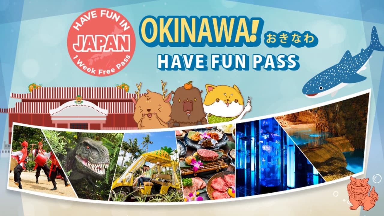 Have Fun in Okinawa Pass - 1 Week Free Pass