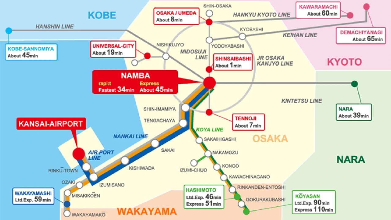 Combo: Osaka Amazing Pass + Kansai Airport Transfer (Osaka Rapi:t) Ticket - Photo 5