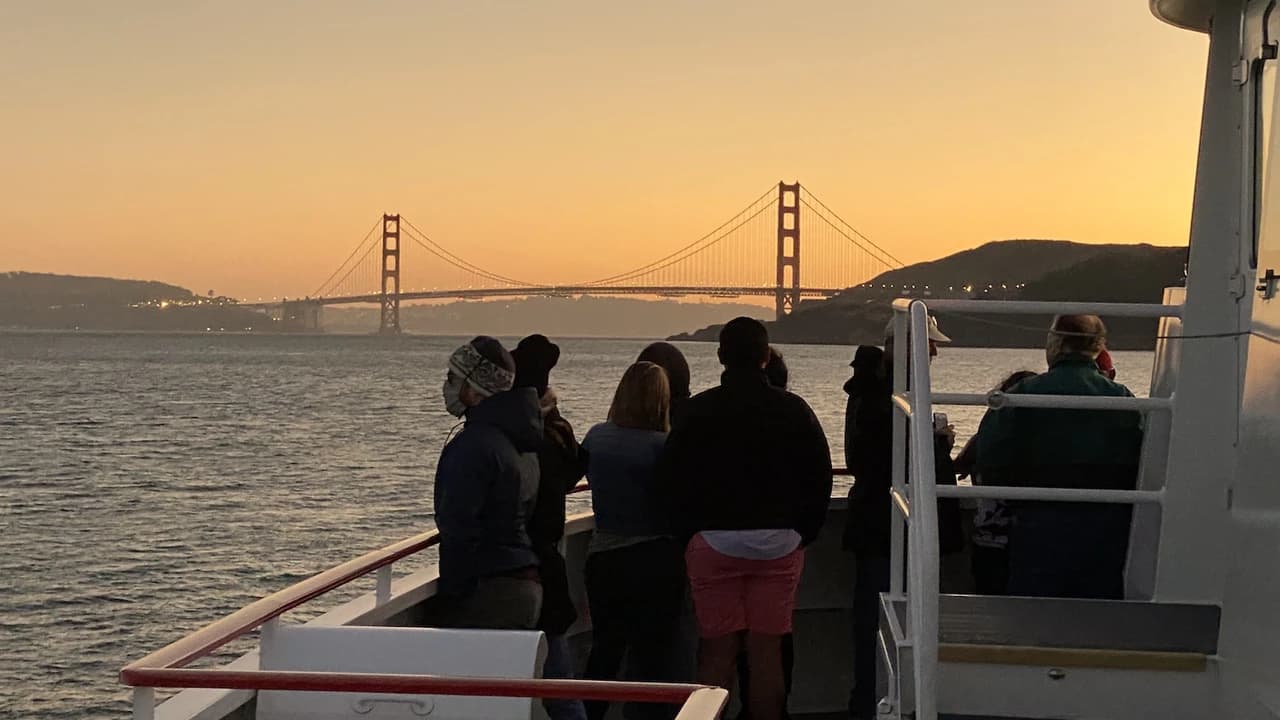 San Francisco Bay 2 Hour Sunset or Evening Sightseeing Boat Cruise by Red and White Fleet - Photo 2
