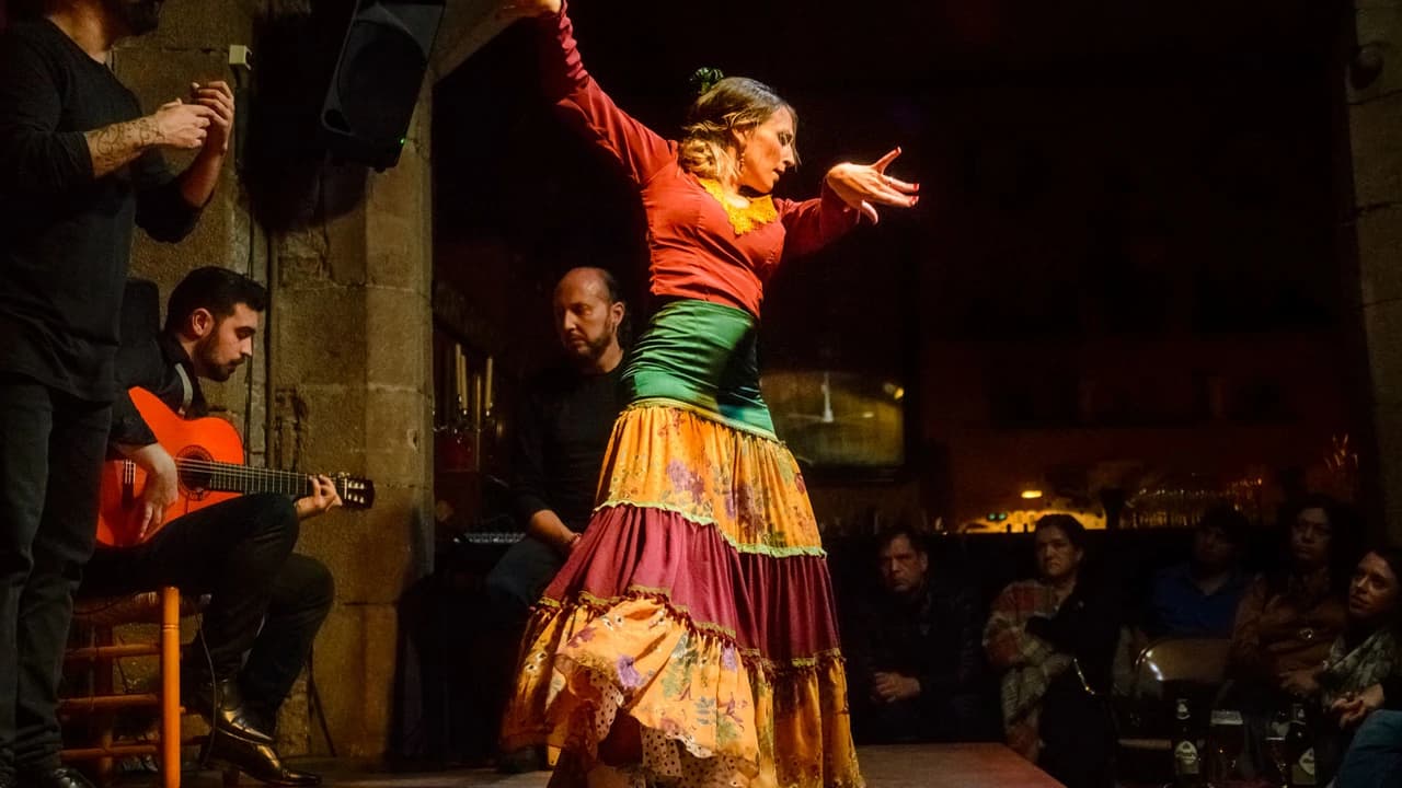 Barcelona Old Town Walking Tour with Flamenco Show and Tapas Dinner