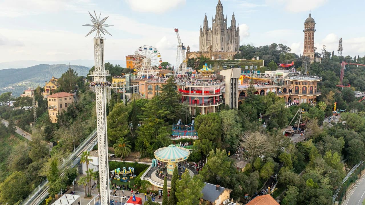 Tibidabo Amusement Park Ticket