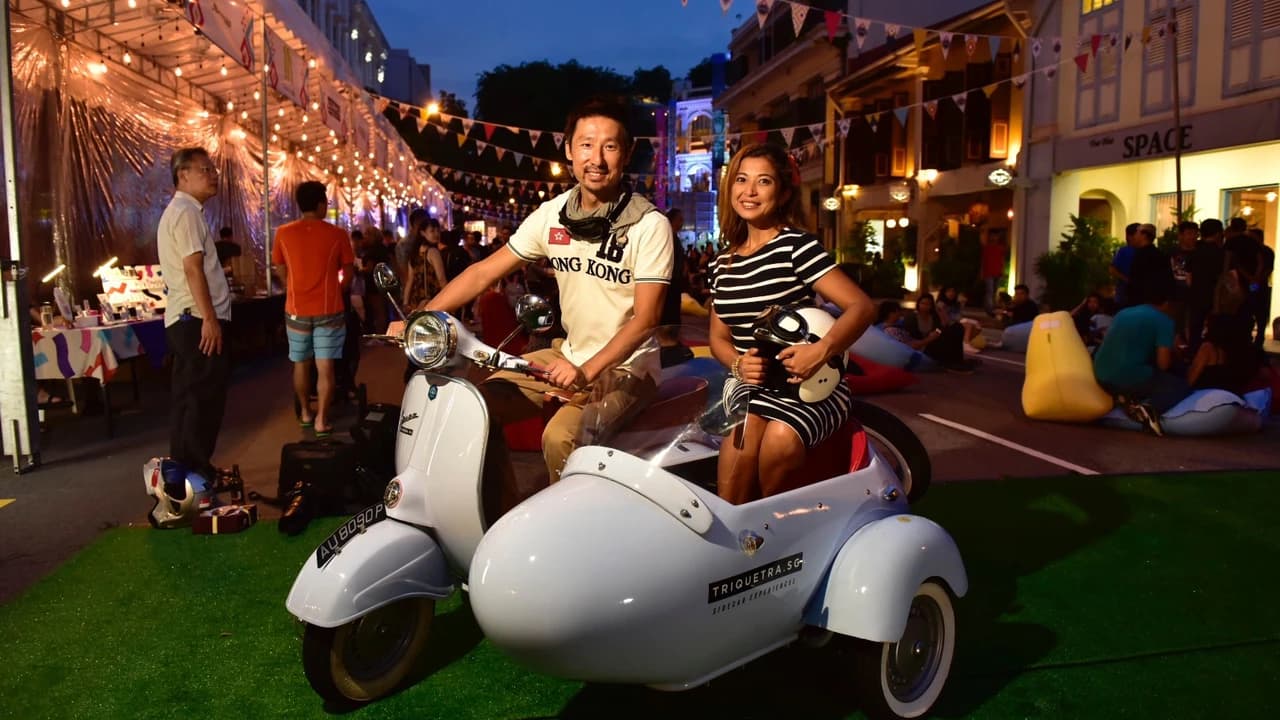 Singapore Sidecars Night Tour