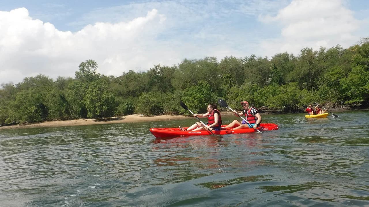 Kayaking at Ketam Island