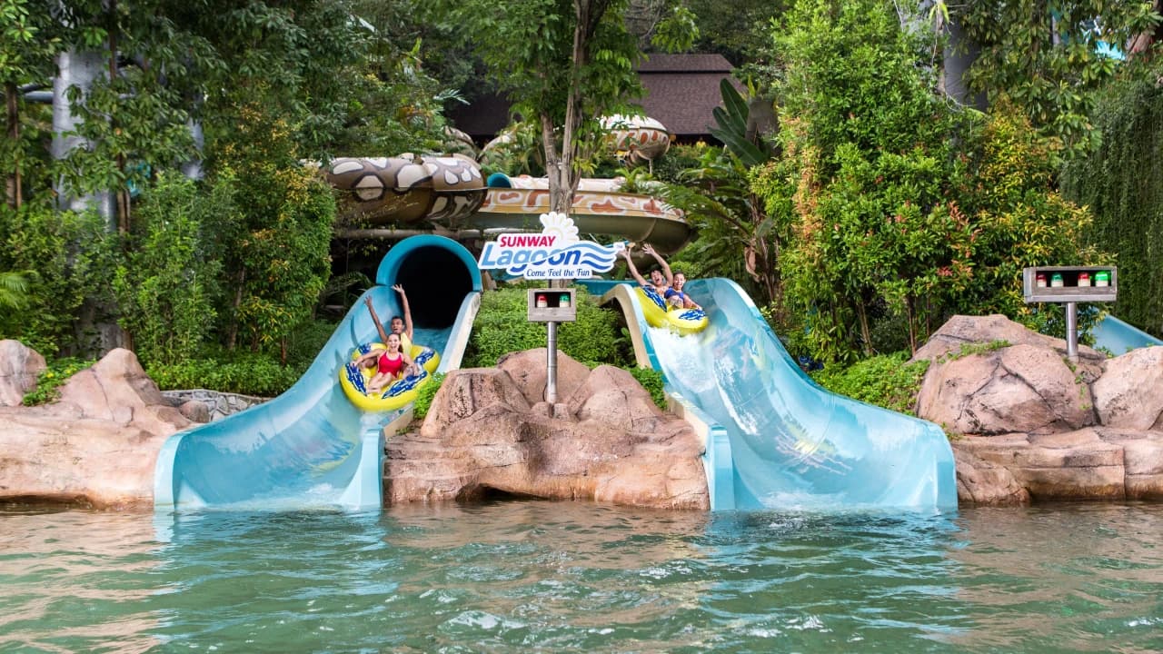 COMBO: Sunway Lagoon Theme Park Ticket + Quack Xpress Pass