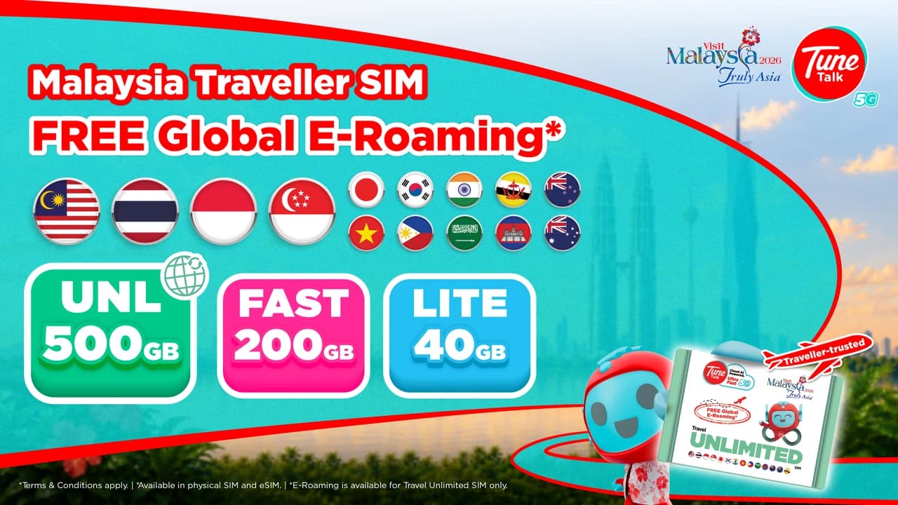 Malaysia Tune Talk 5G eSIM