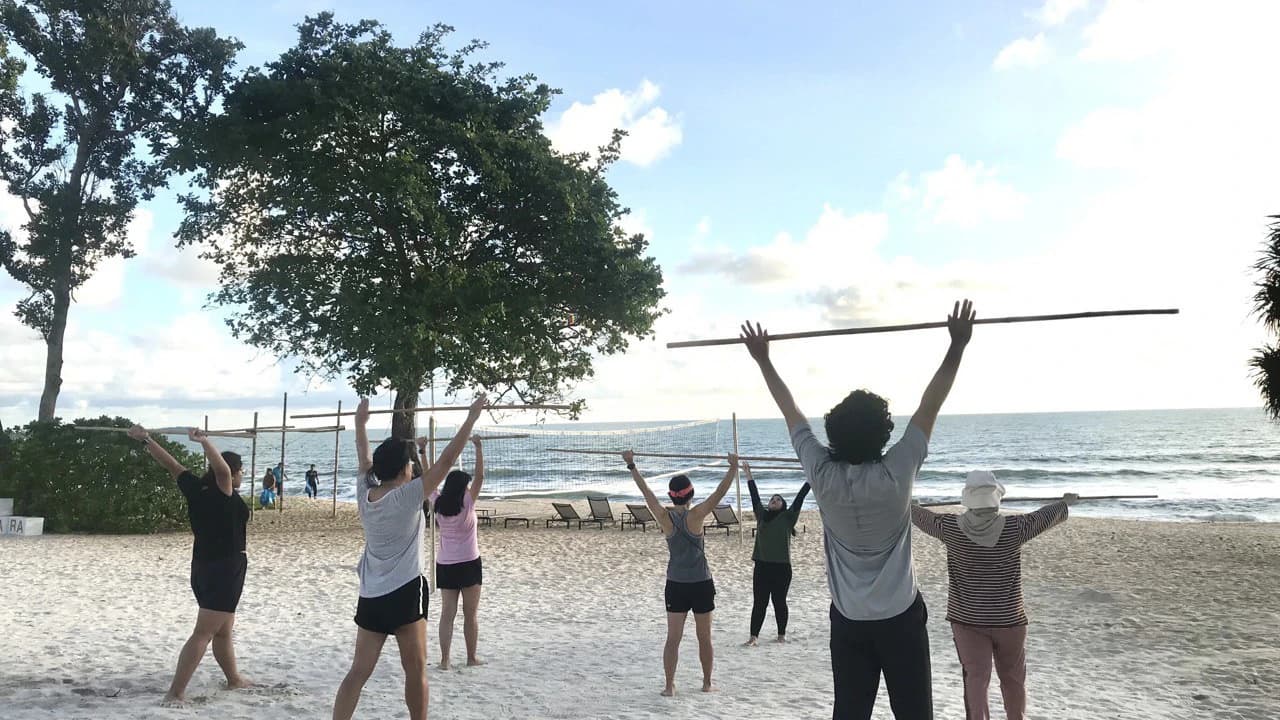 Traditional Dong Stick Workout