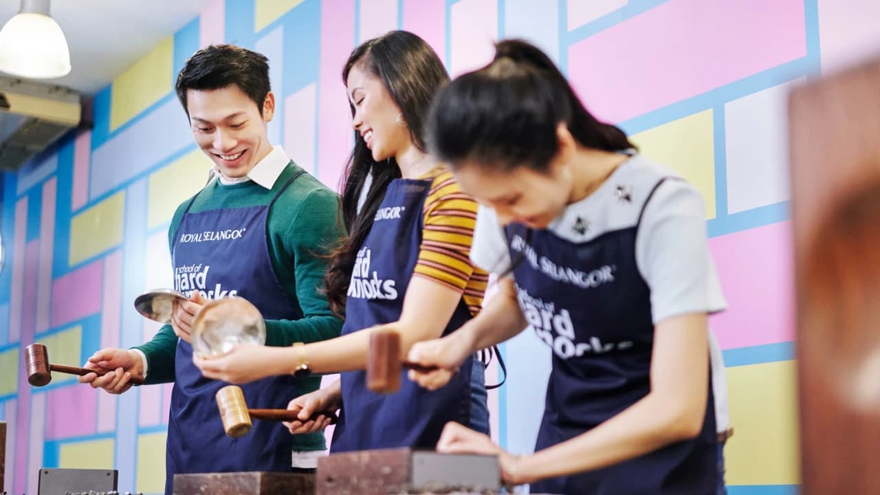 School of Hard Knocks Workshop at Royal Selangor Visitor Centre