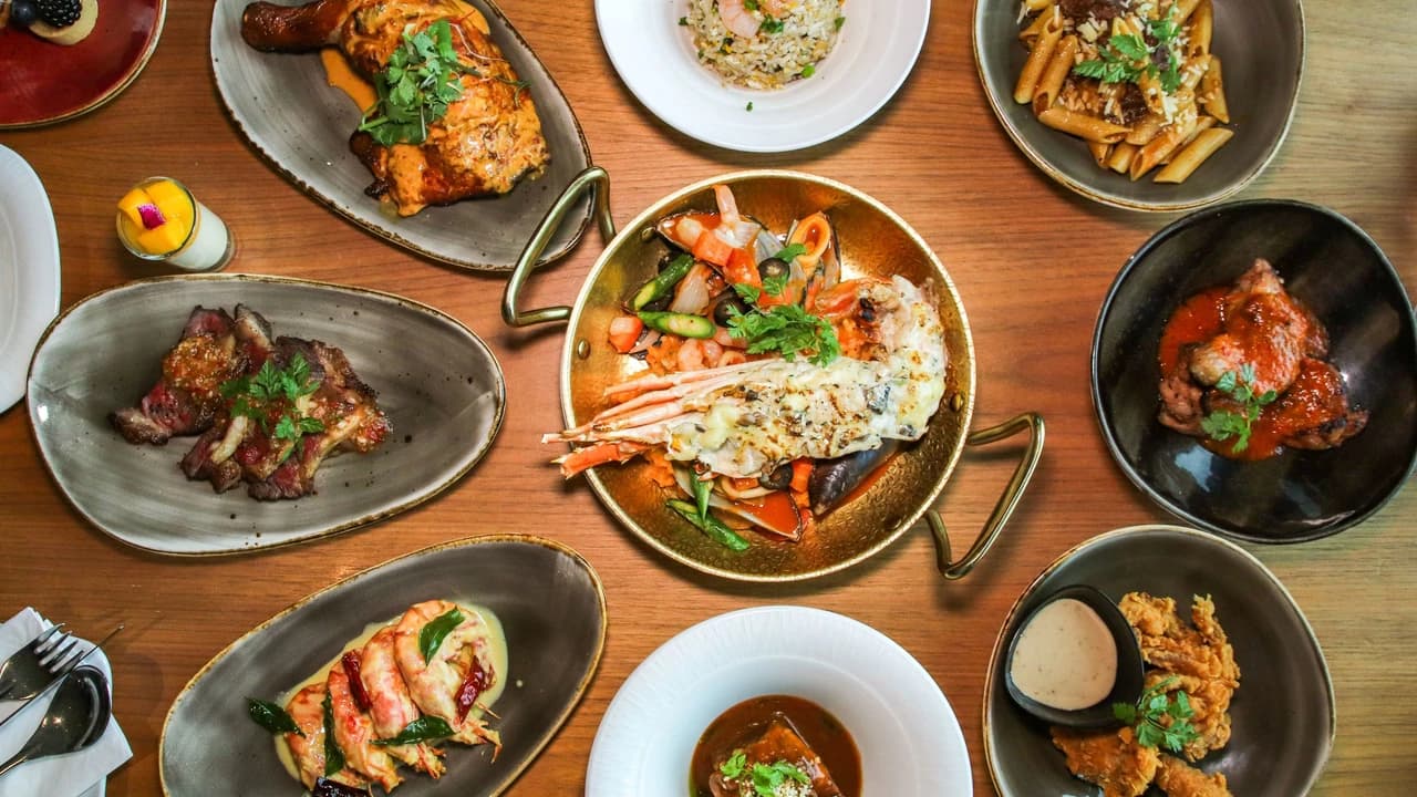 Dining at TRACE Restaurant & Bar, Element Kuala Lumpur