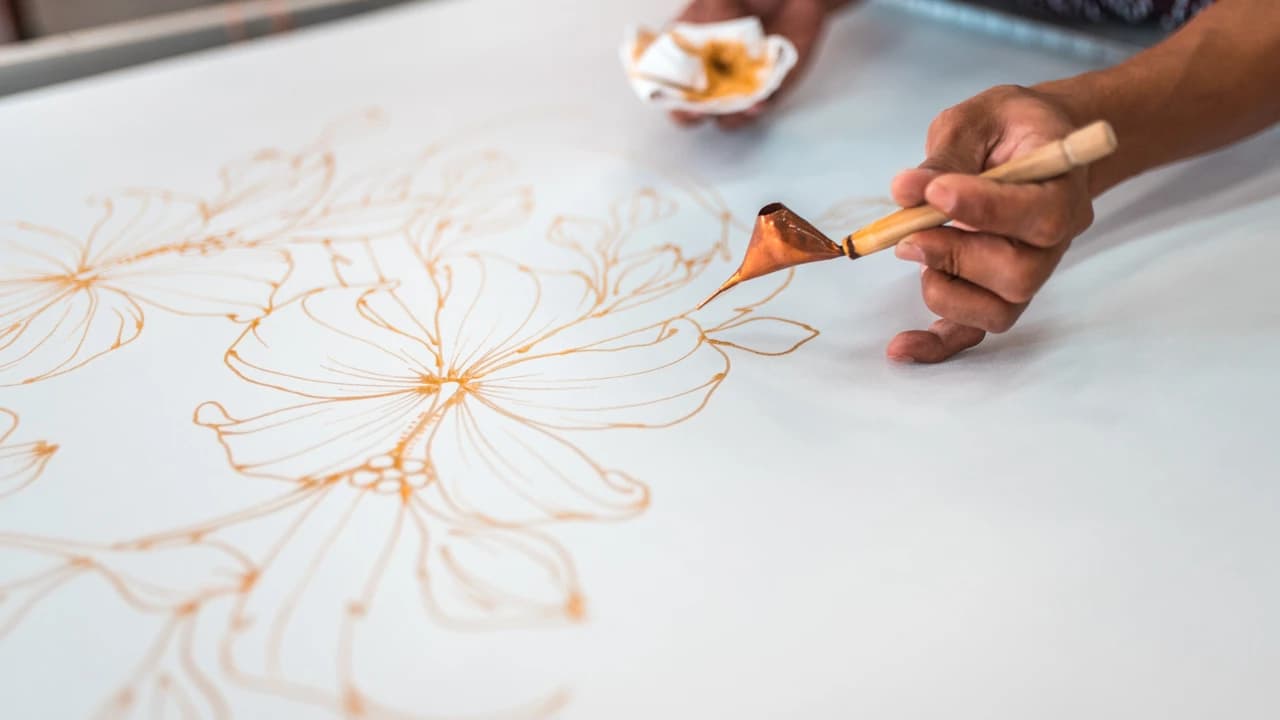 Batik Drawing and Coloring Workshop in Kuala Lumpur - Photo 5