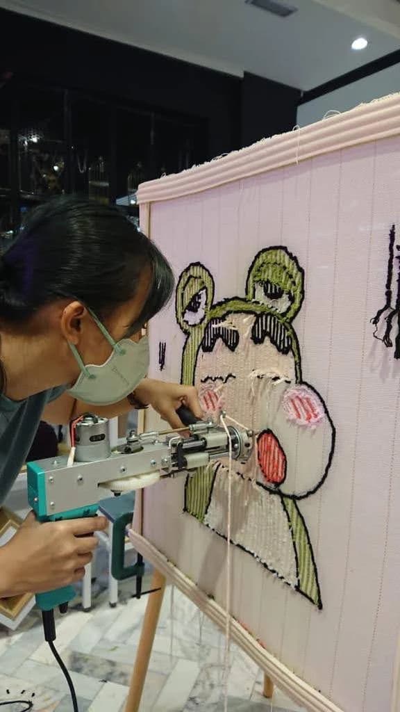 Tufting experience with Good Times in Kuala Lumpur - image 8