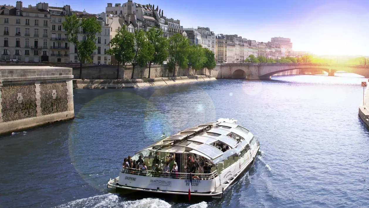 Batobus Paris Hop-on Hop-Off Riverboat