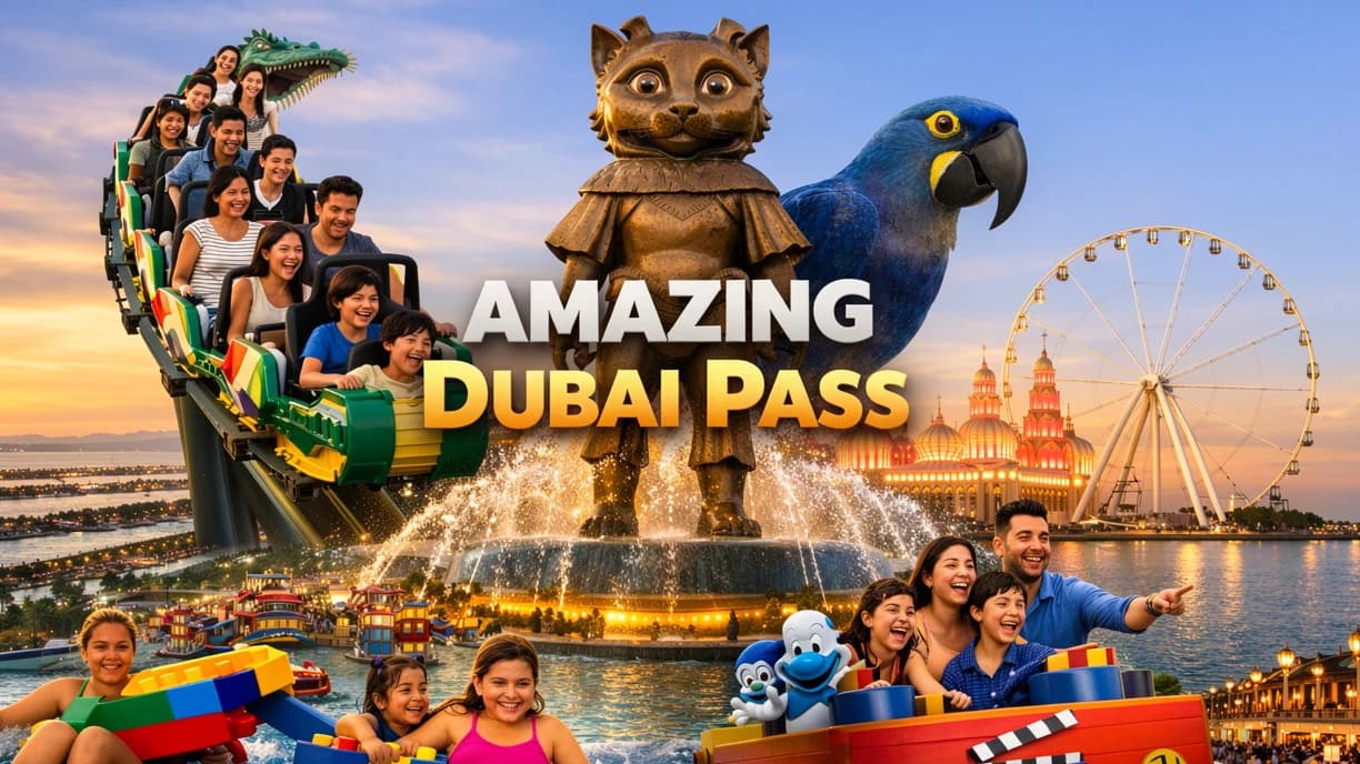 Amazing Dubai Pass: Four Dubai Experiences in One Pass